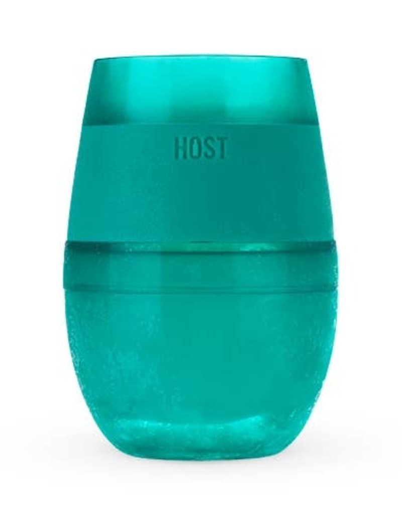 Host Wine Freeze Cooling Cup/Translucent Green