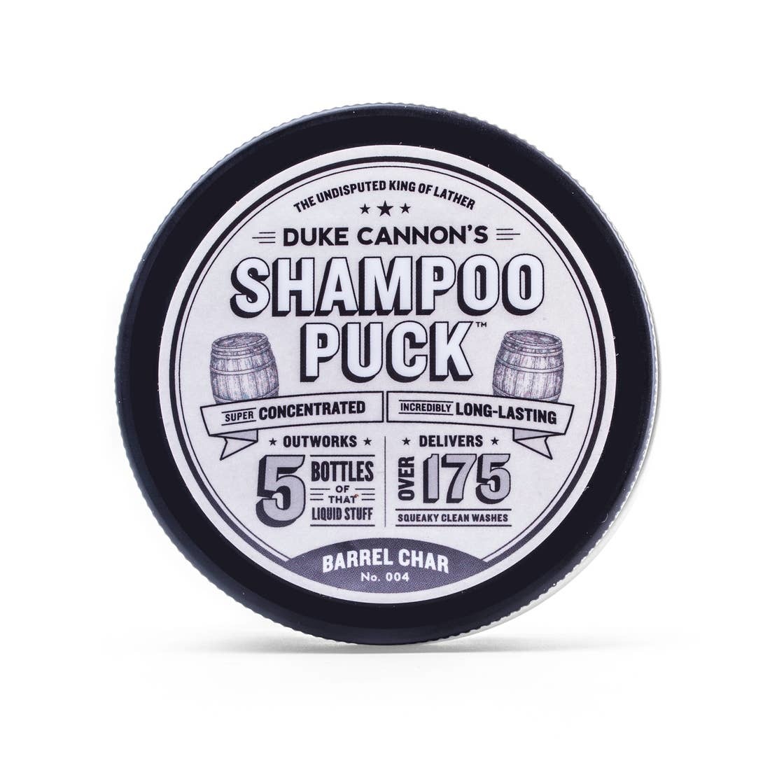 Duke Cannon Shampoo Puck/Barrel Char Duke Cannon Shampoo Puck/Barrel Char