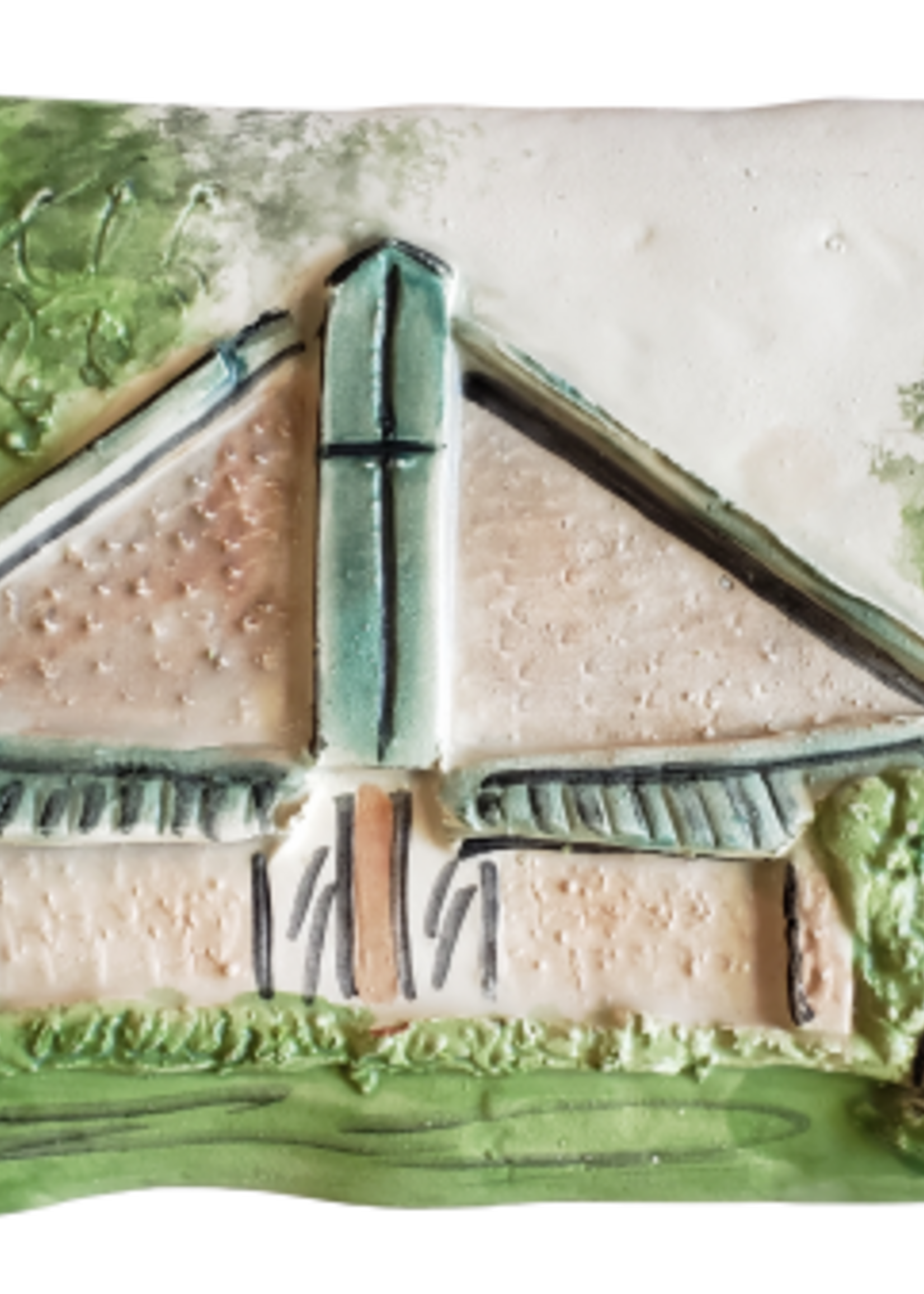 Architectural Memories St. Rita Church Plaque