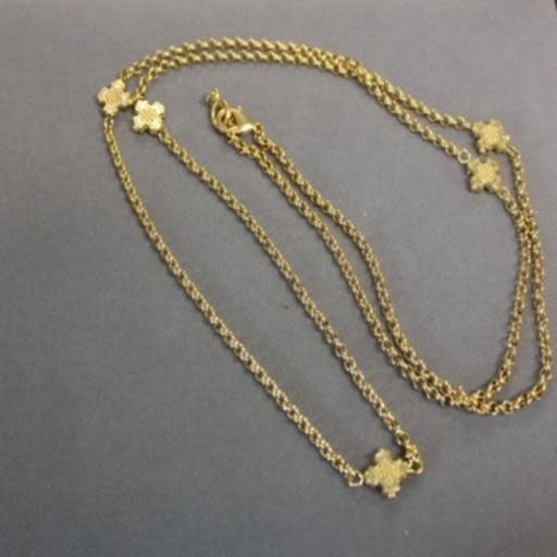 34" Necklace w/ Crosses