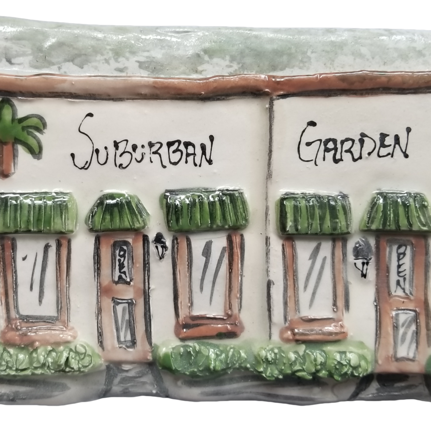Architectural Memories Suburban Gardens Plaque