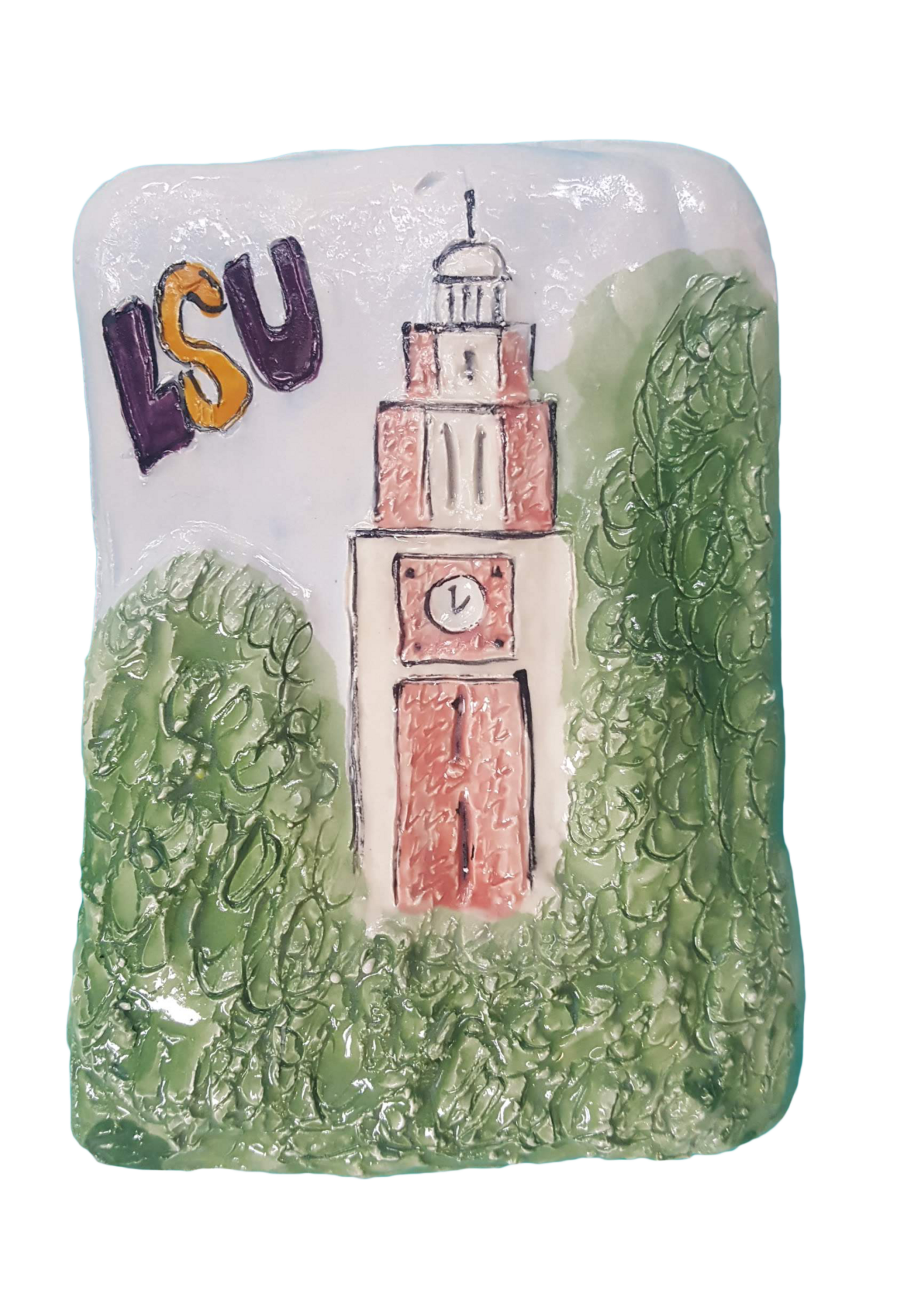 Architectural Memories LSU Tower Plaque