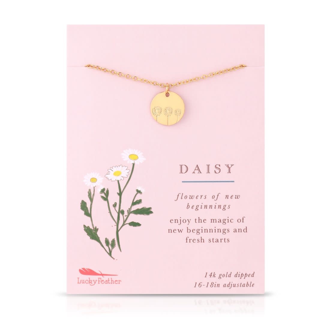 Lucky Feather Botanical Necklace Lucky Feather Botanical Necklace