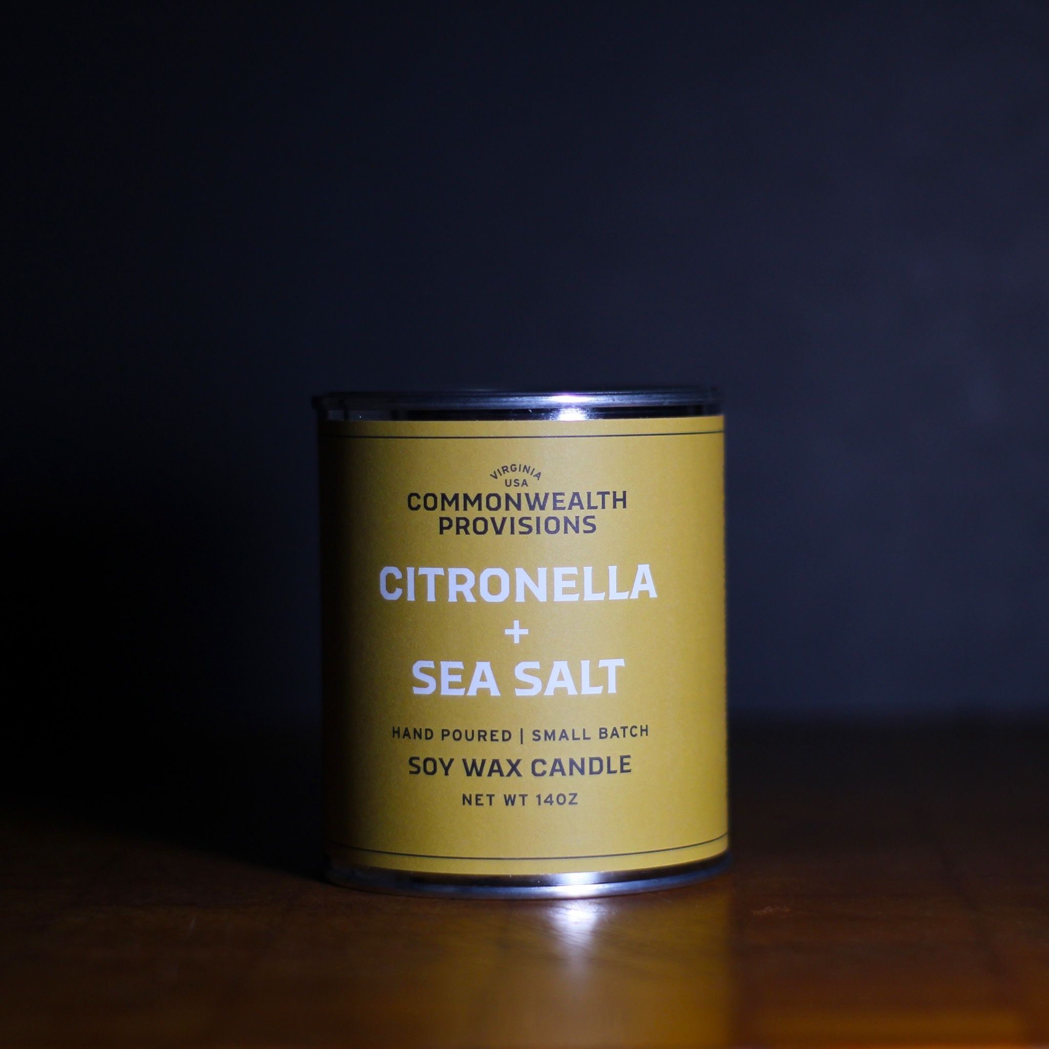 Commonwealth Provisions Citronella & Sea Salt Candle Commonwealth Provisions Citronella & Sea Salt Candle