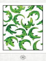 Magnolia Creative Co. Alligator Kitchen Towel