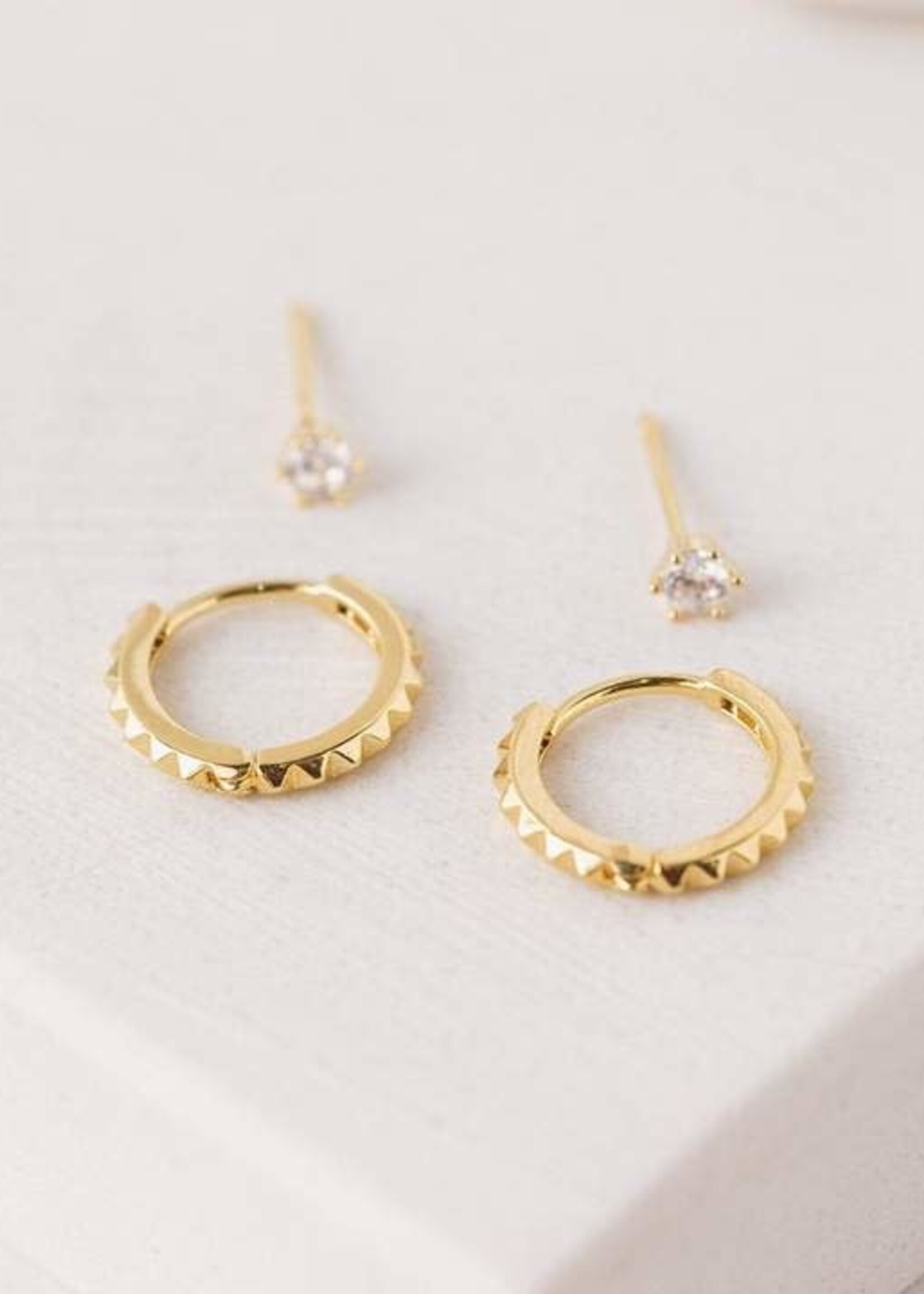 Gold Frankie Duet Ear Stack