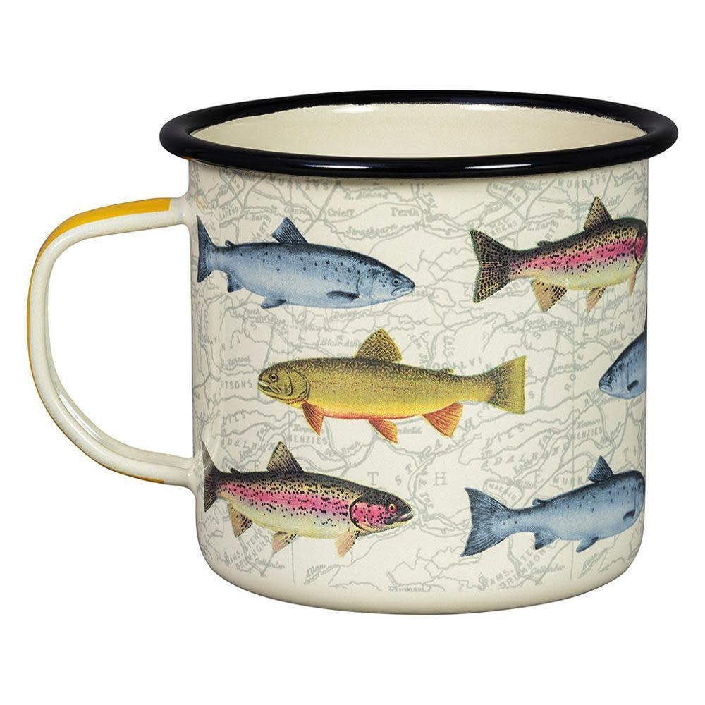 Gentlemen's Hardware Fish Enamel Mug