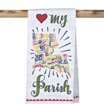 The Parish Line Love My Parish Kitchen Towel