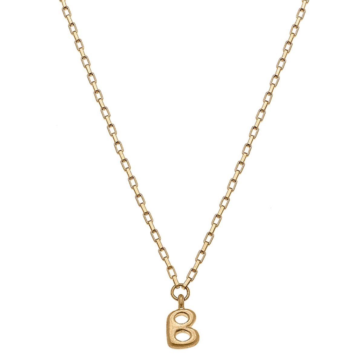 Holly Box Chain Inital Necklace - Terra Home