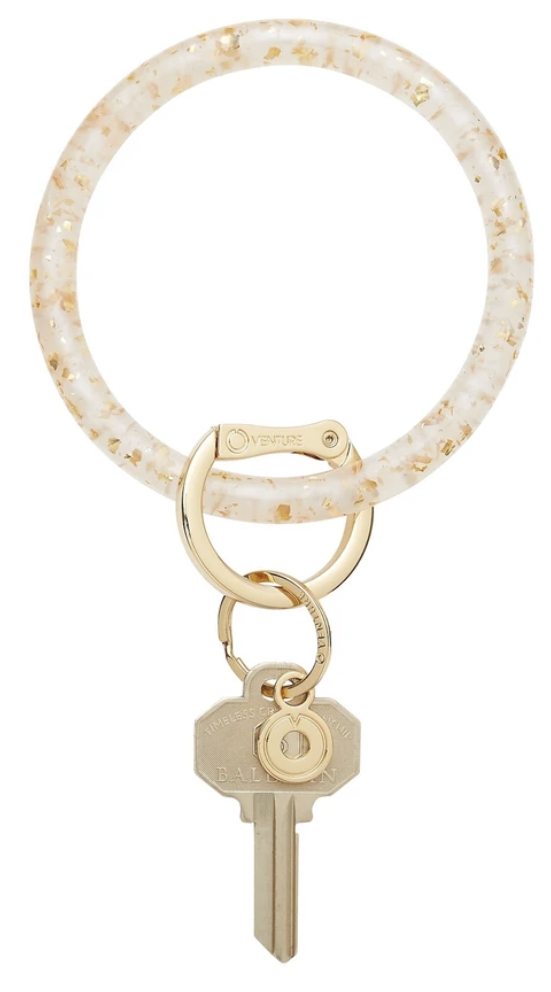 O. Venture 24K Resin Big O Key Ring O. Venture 24K Resin Big O Key Ring