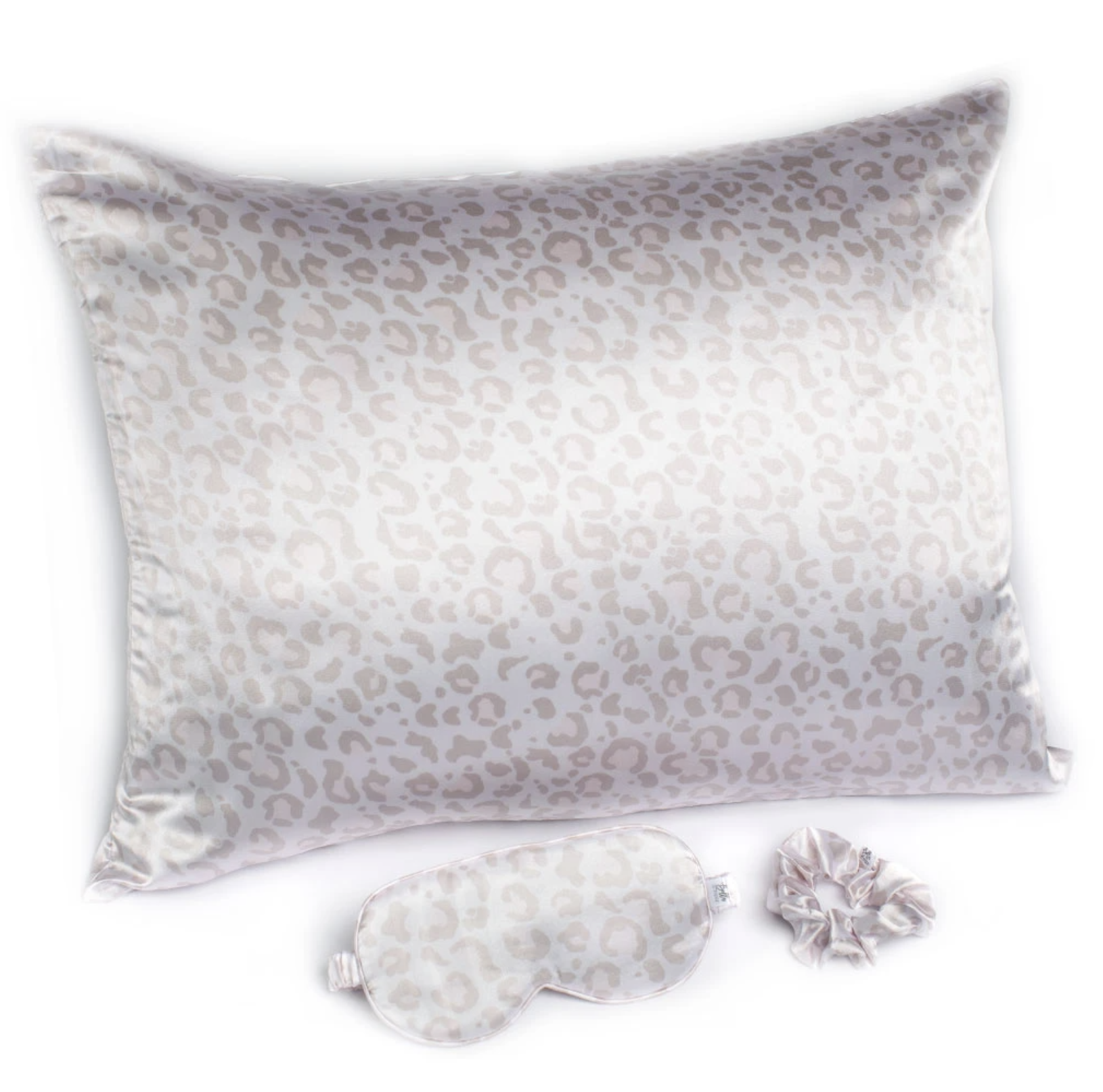 Bella Il Fiore Goodnight Gorgeous Satin Sleep Set - Leopard Bella Il Fiore Goodnight Gorgeous Satin Sleep Set - Leopard