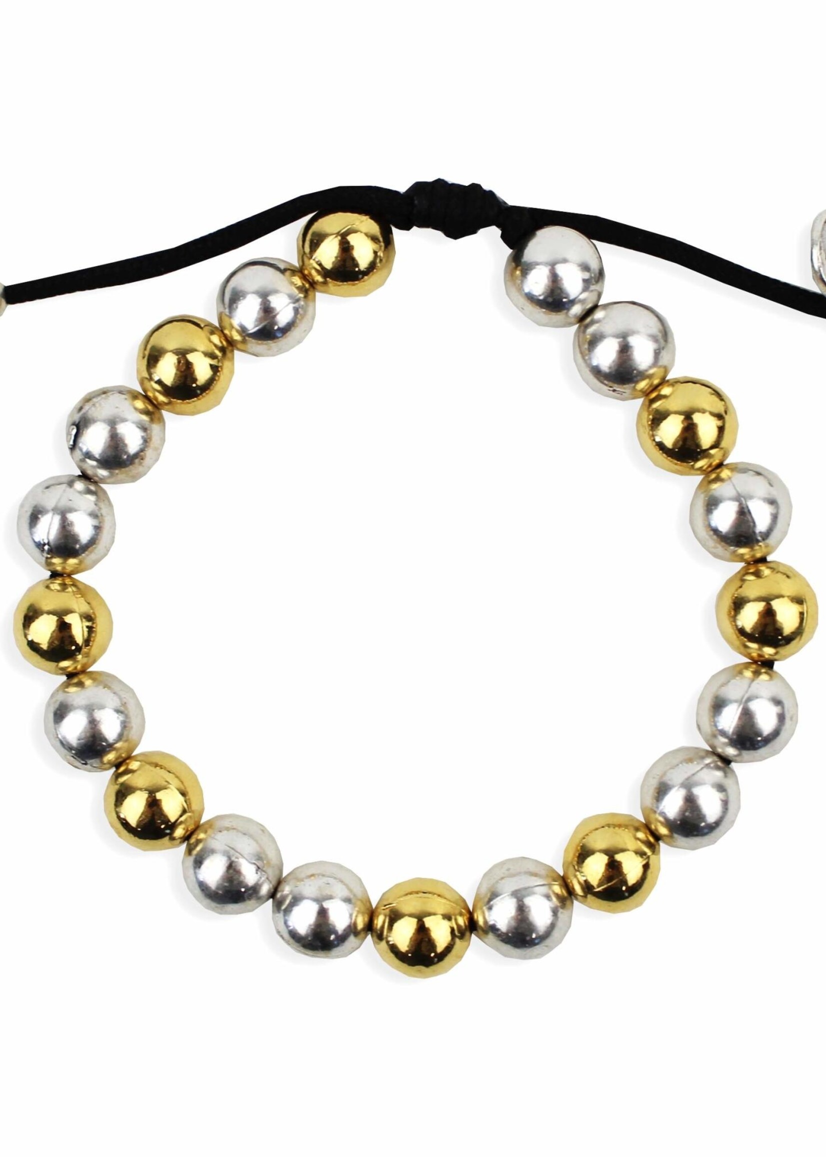 My Saint My Hero Kind Morse Code Bracelet Large Beads-Mix