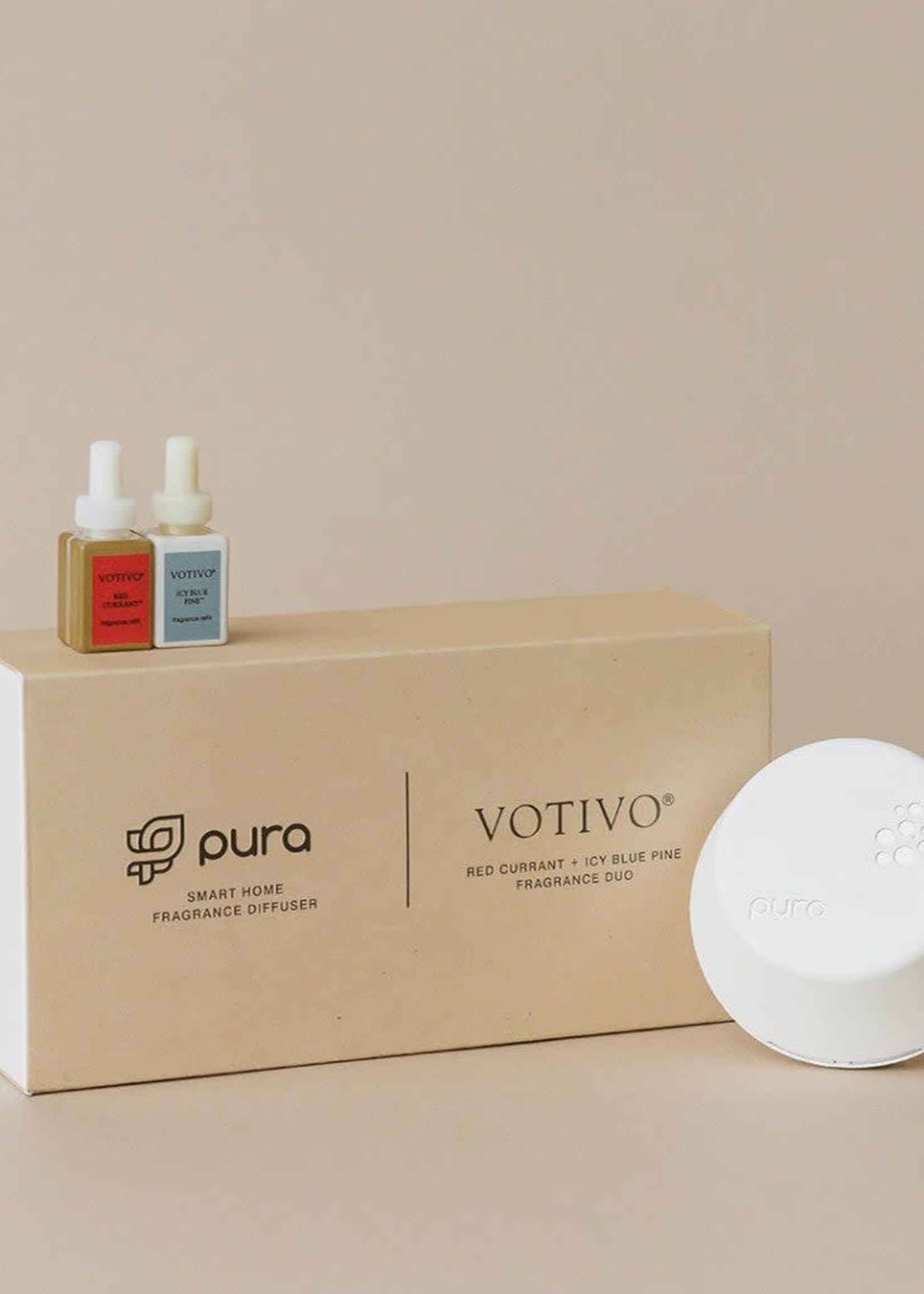 Votivo Pura + Votivo Smart Home Fragrance Diffuser Set