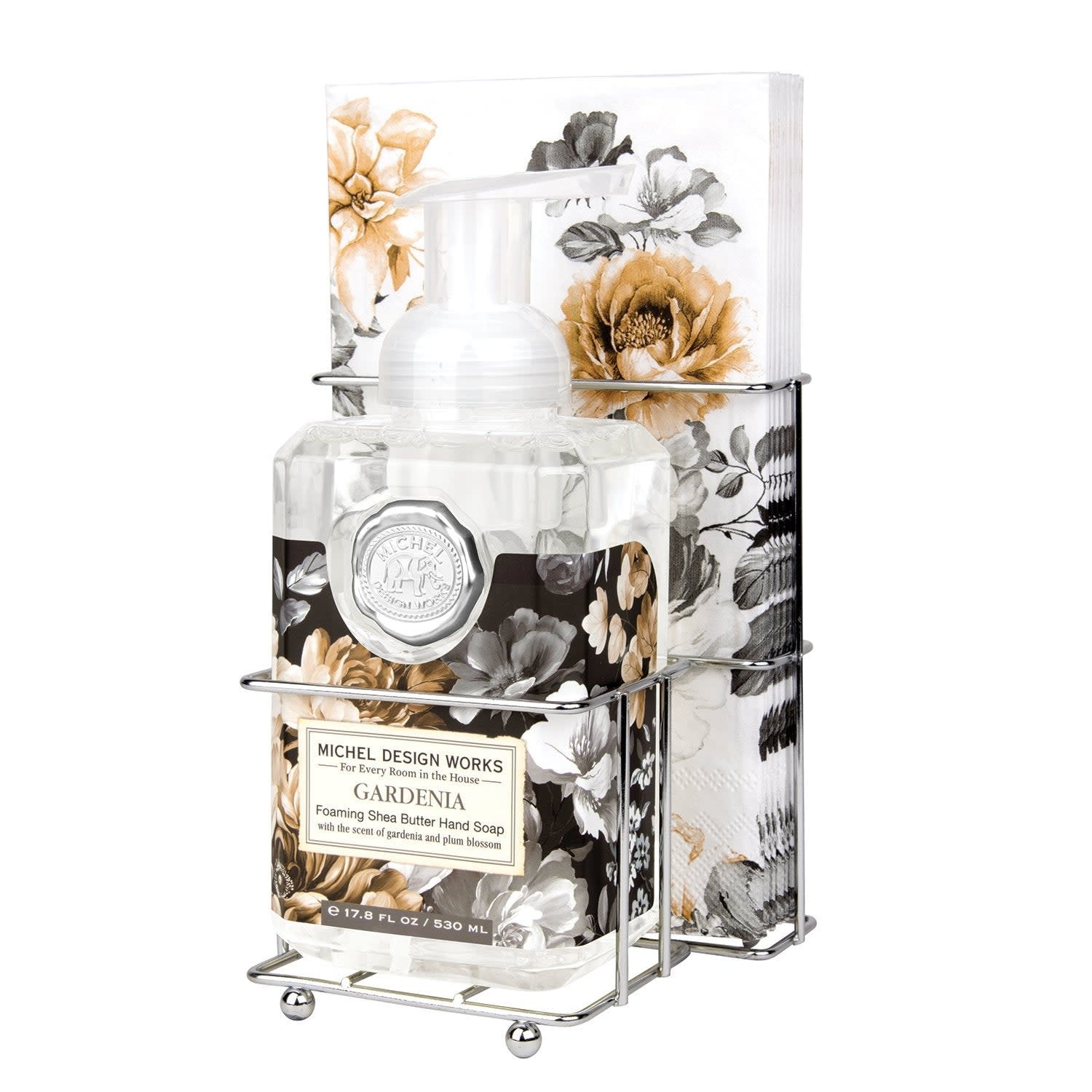 Gardenia Foam Soap Napkin Set