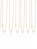 Lucky Feather Celebrate Initial Necklace