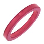 Canvas Renee Resin Bangle in Fuchsia