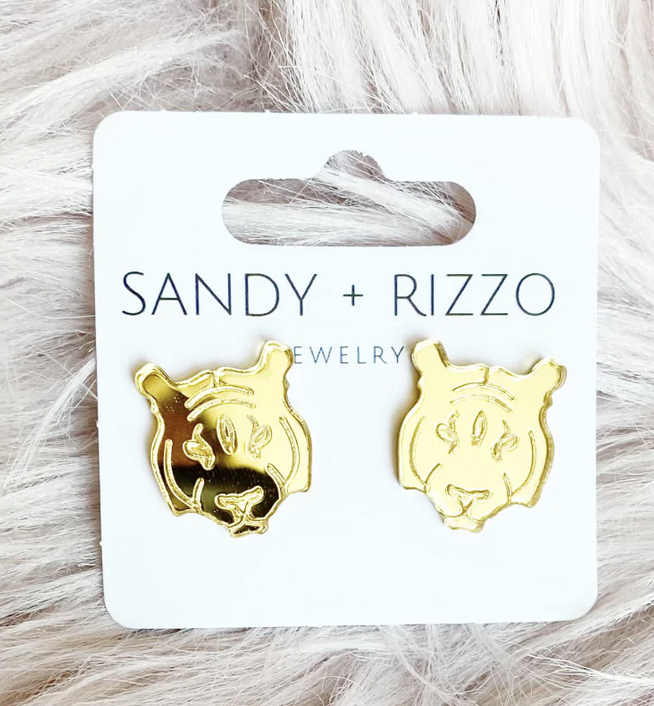 Sandy+Rizzo Golden Tiger Stud