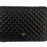 PurseN Toiletry Case- Onyx  Timeless Quilted