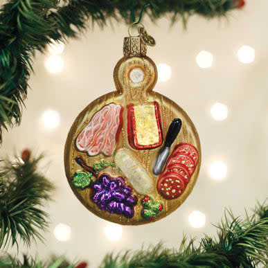 Old World Christmas OWC Characuterie Board Ornament