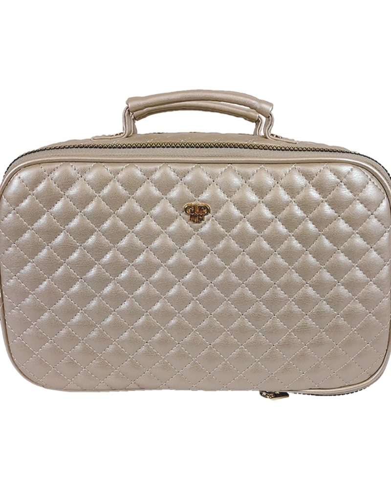 AMOUR TRAVEL CASE - PEARL QUILTED