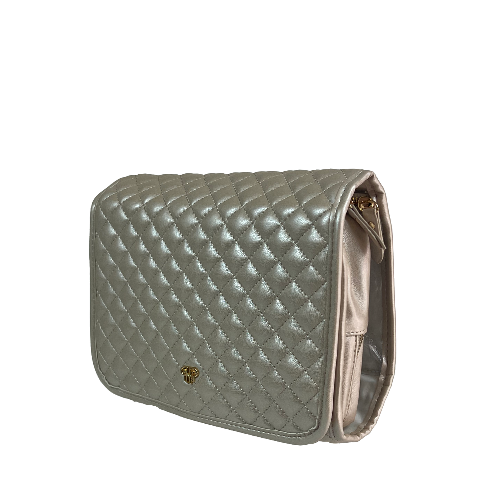 PurseN TOILETRY CASE - PEARL QUILTED