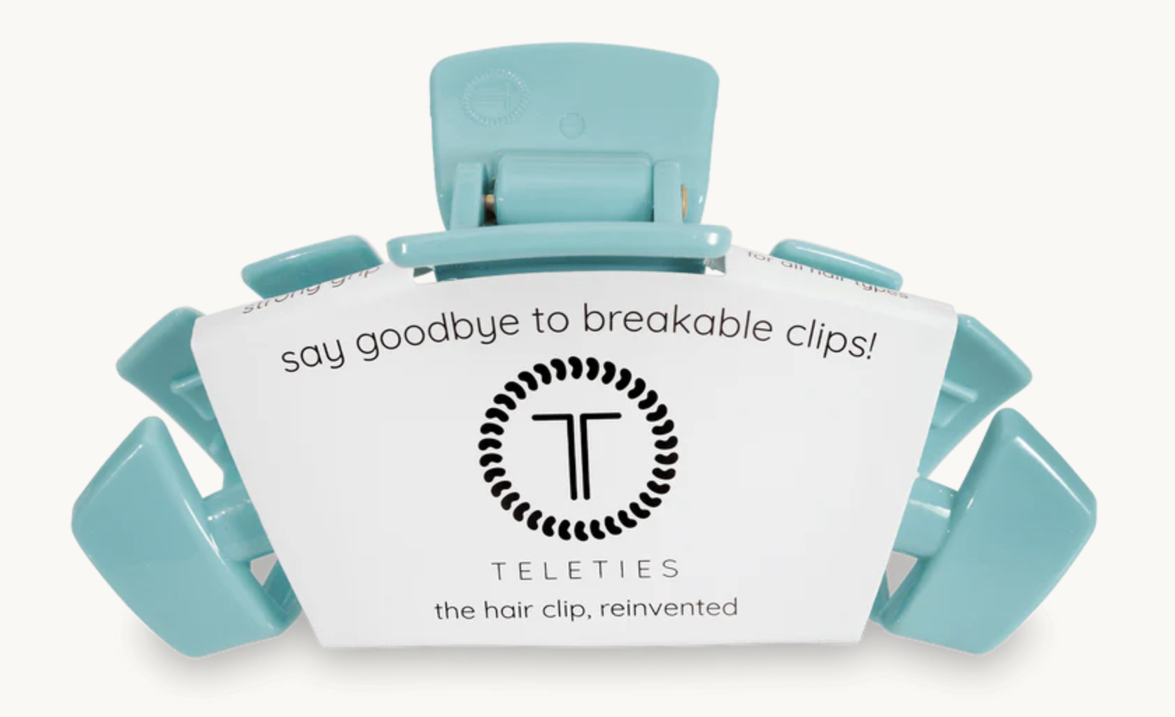 Teleties Baby Blue Hair Clip - Large
