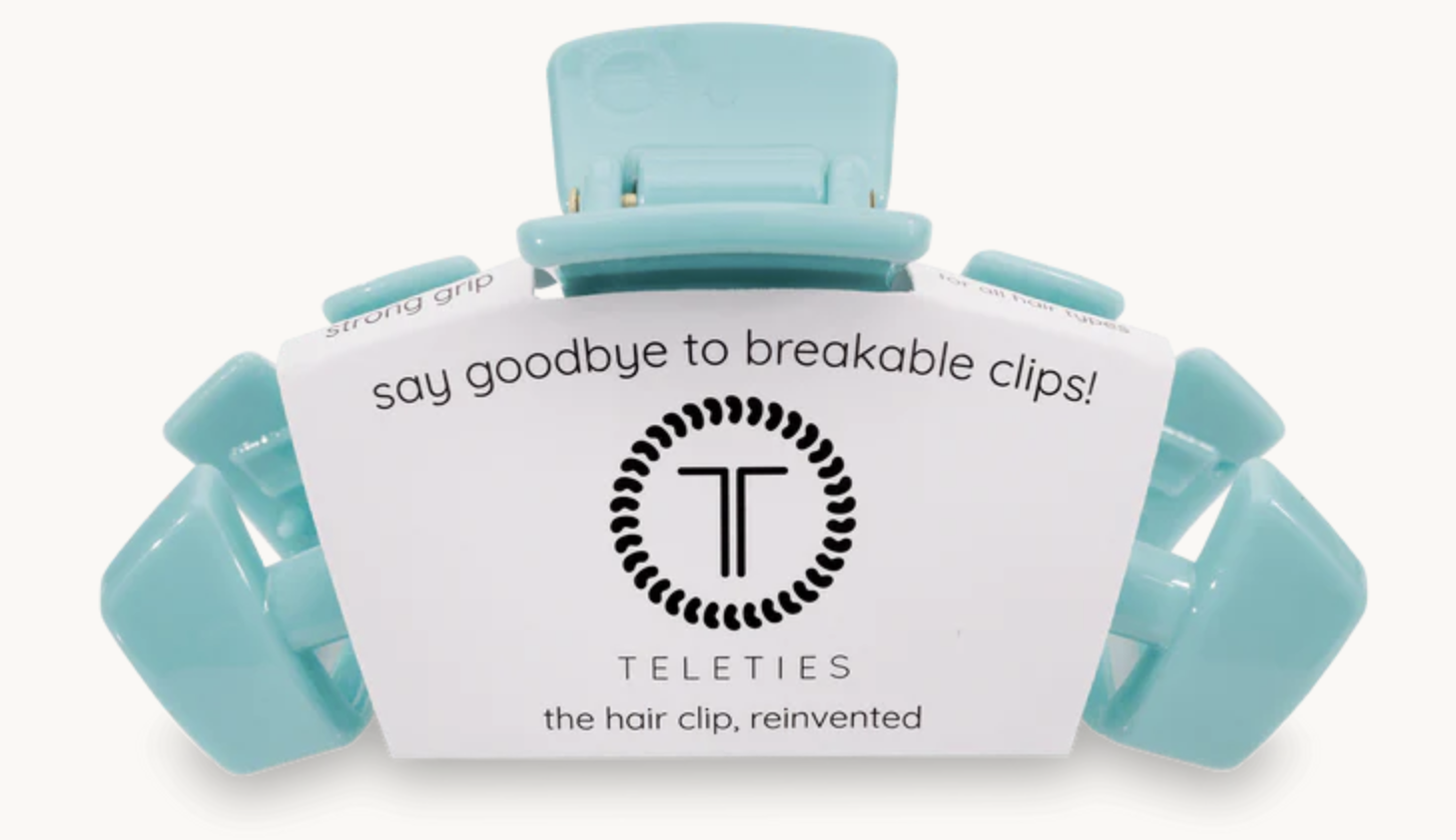 Teleties Baby Blue Hair Clip - Medium