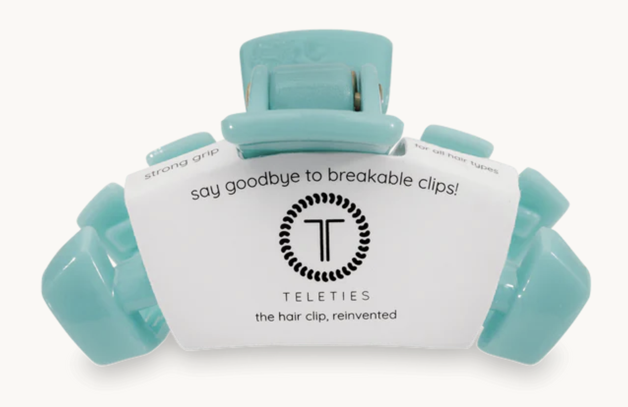 Teleties Baby Blue Hair Clip - Tiny