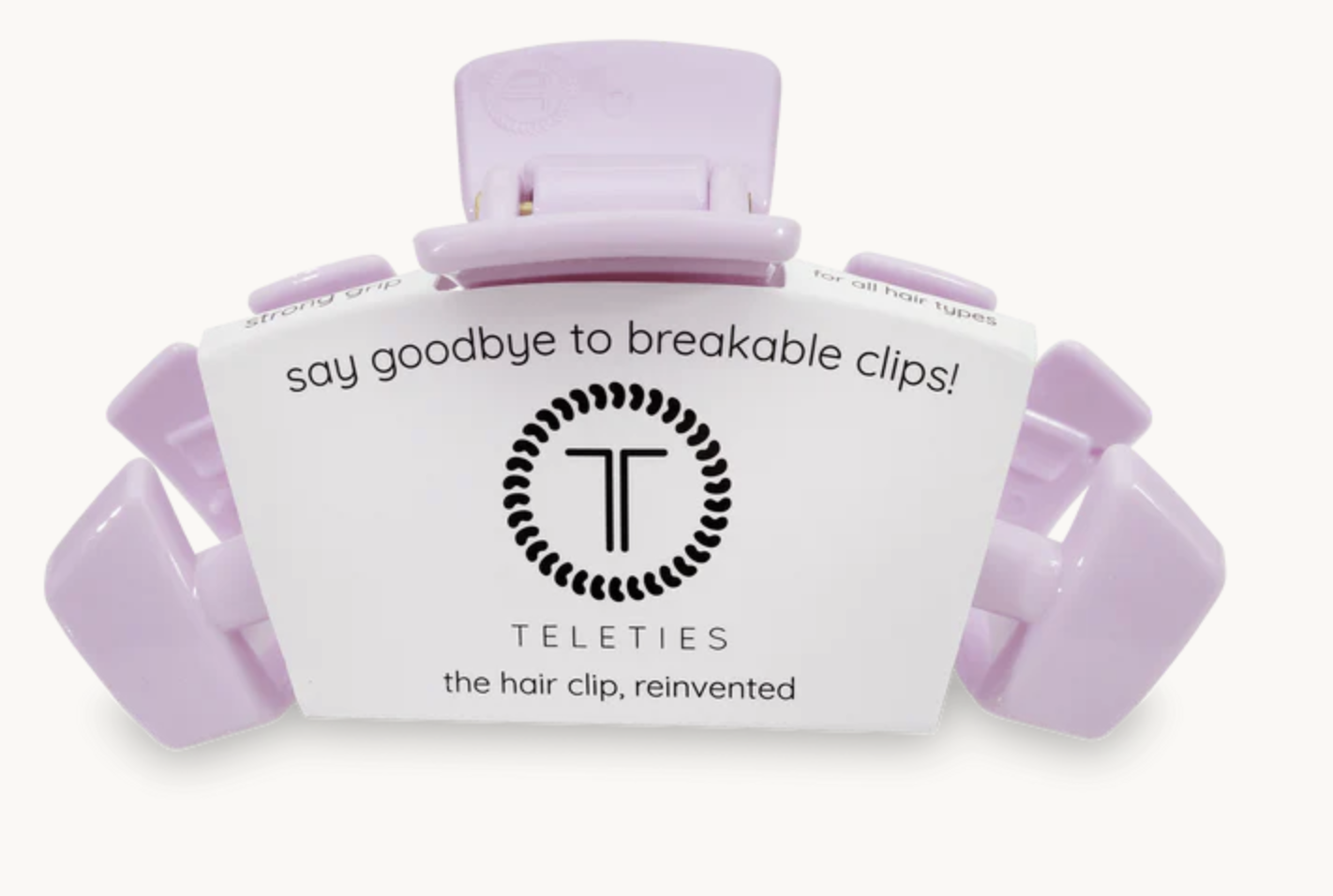 Teleties Lilac Hair Clip - Medium
