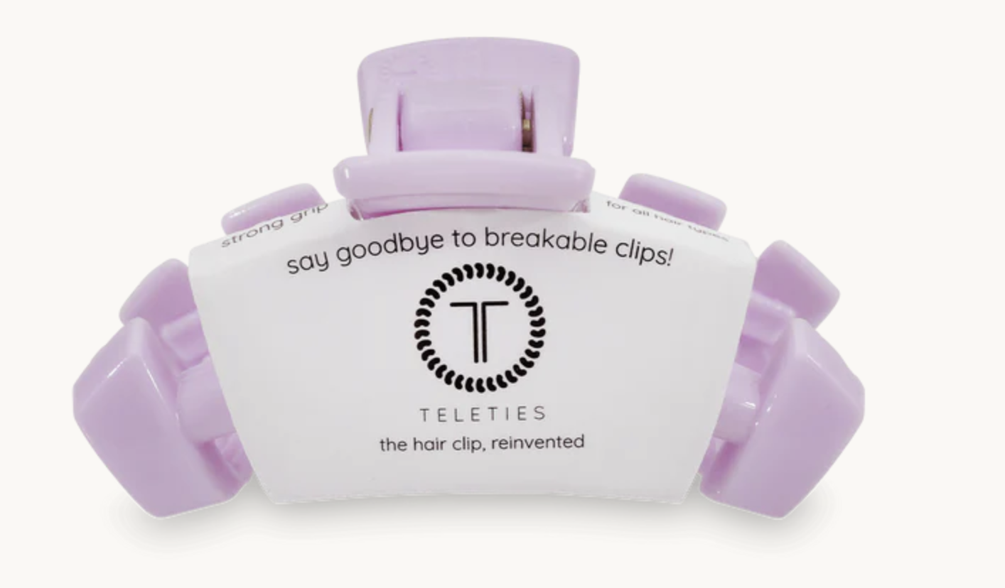 Teleties Lilac Hair Clip - Tiny