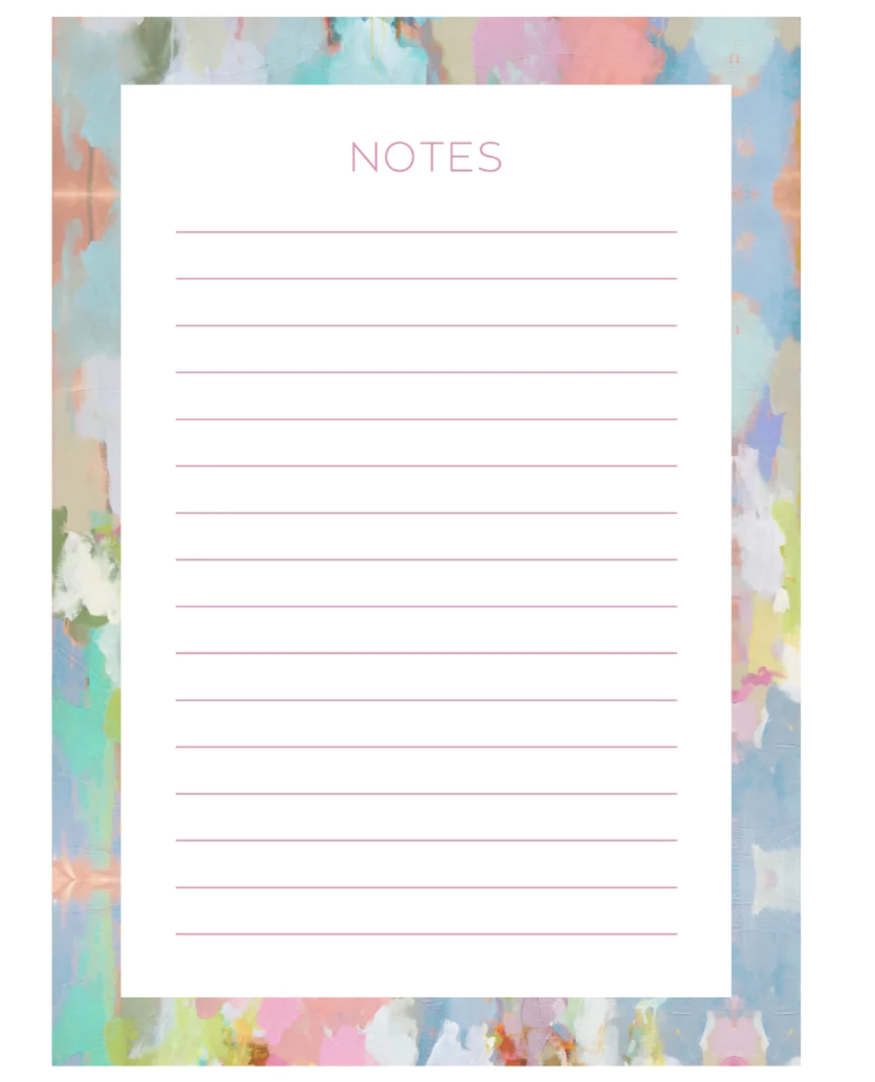 Laura Park Brooks Avenue Notepad Laura Park Brooks Avenue Notepad