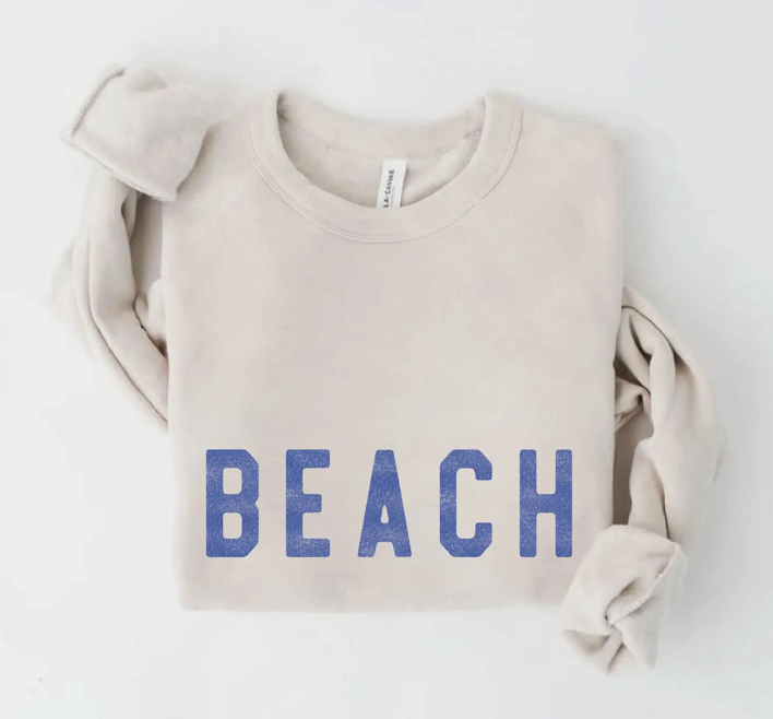Oat Collective BEACH Sweatshirt - Large