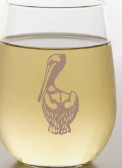 Purple Pelican Shatterproof Wine Glass