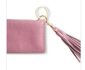 Boulevard "Disco" Wallet - Rose