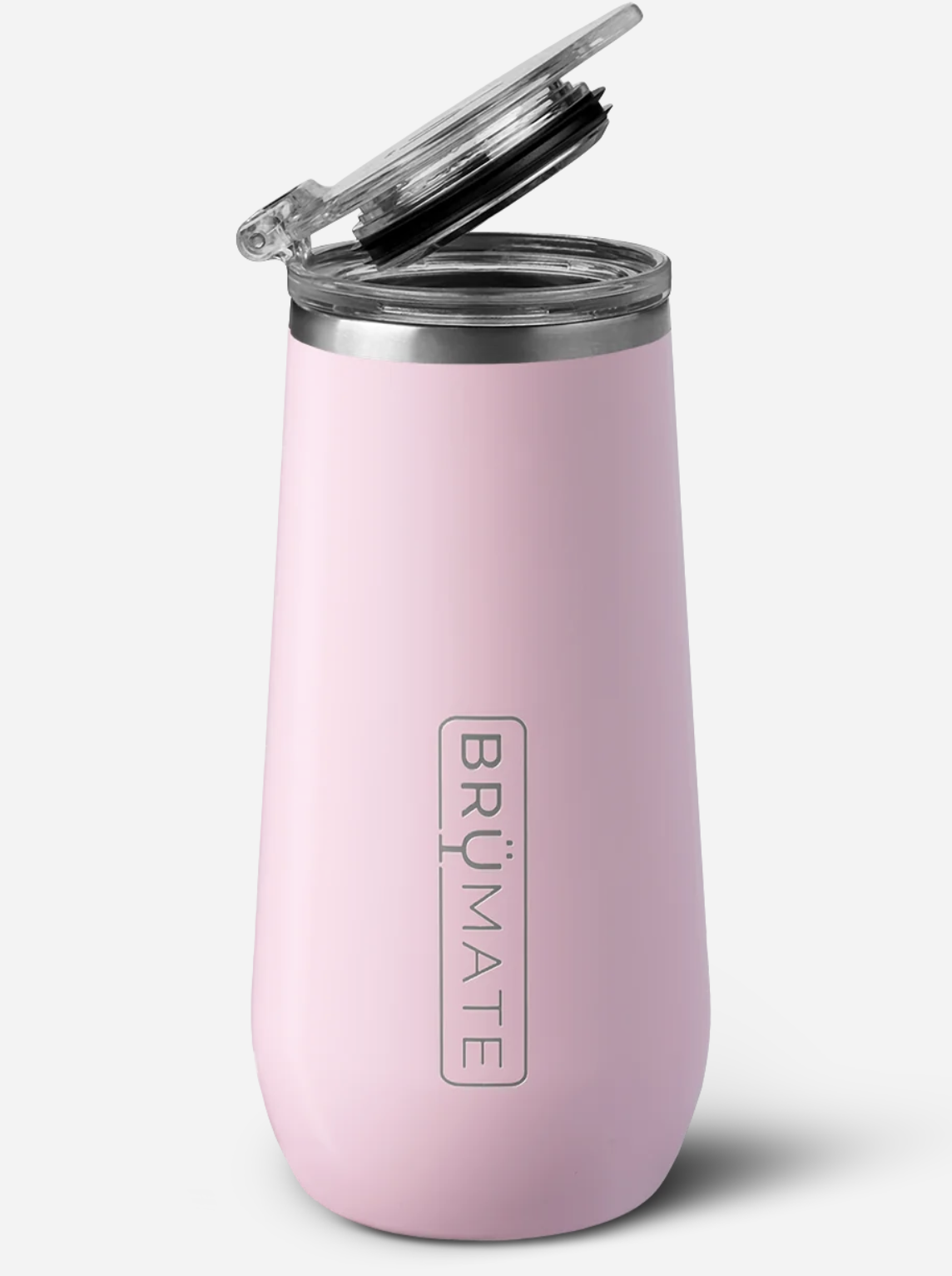 BruMate Champagne Flute 12 Oz Blush