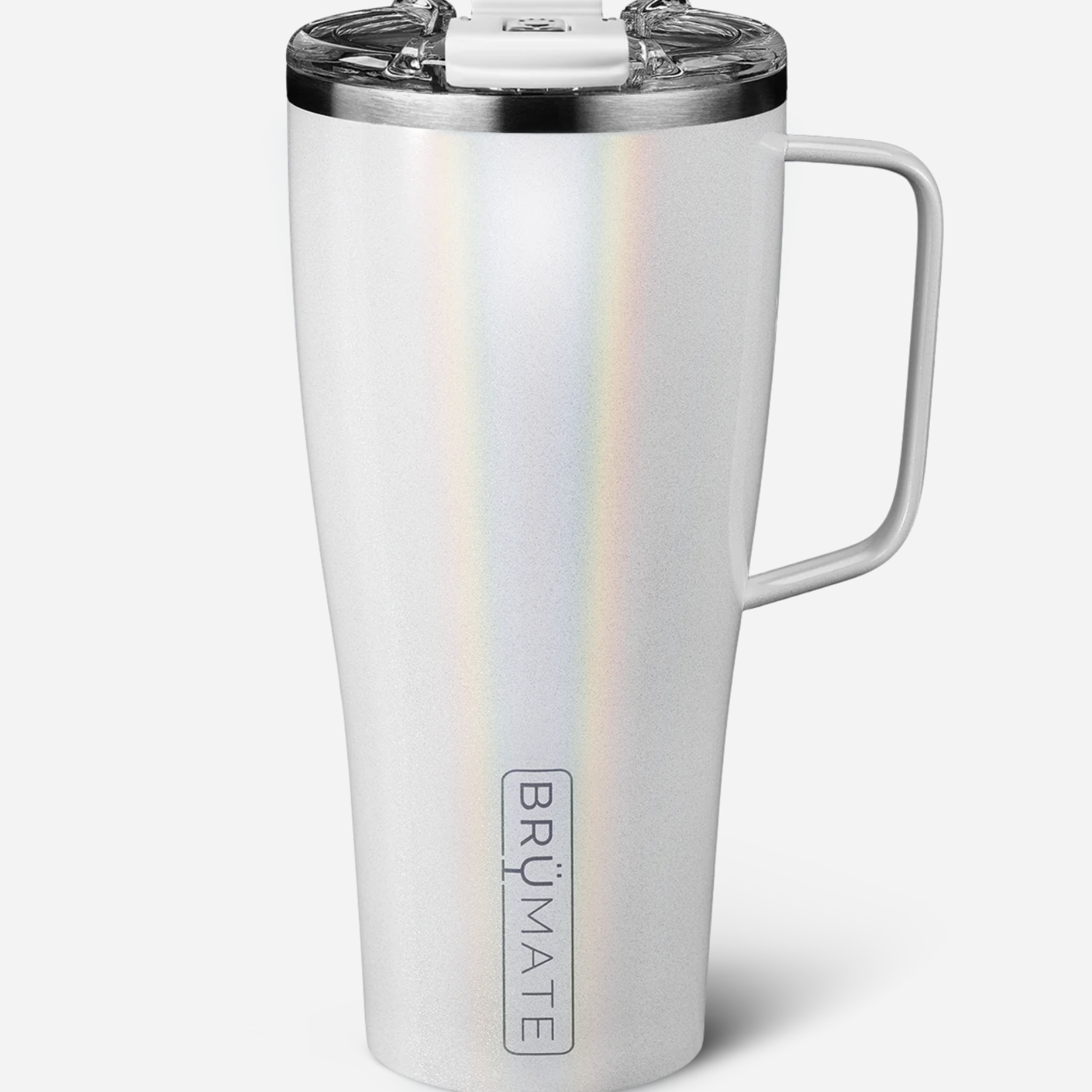 BruMate Toddy XL 32 Oz Glitter White