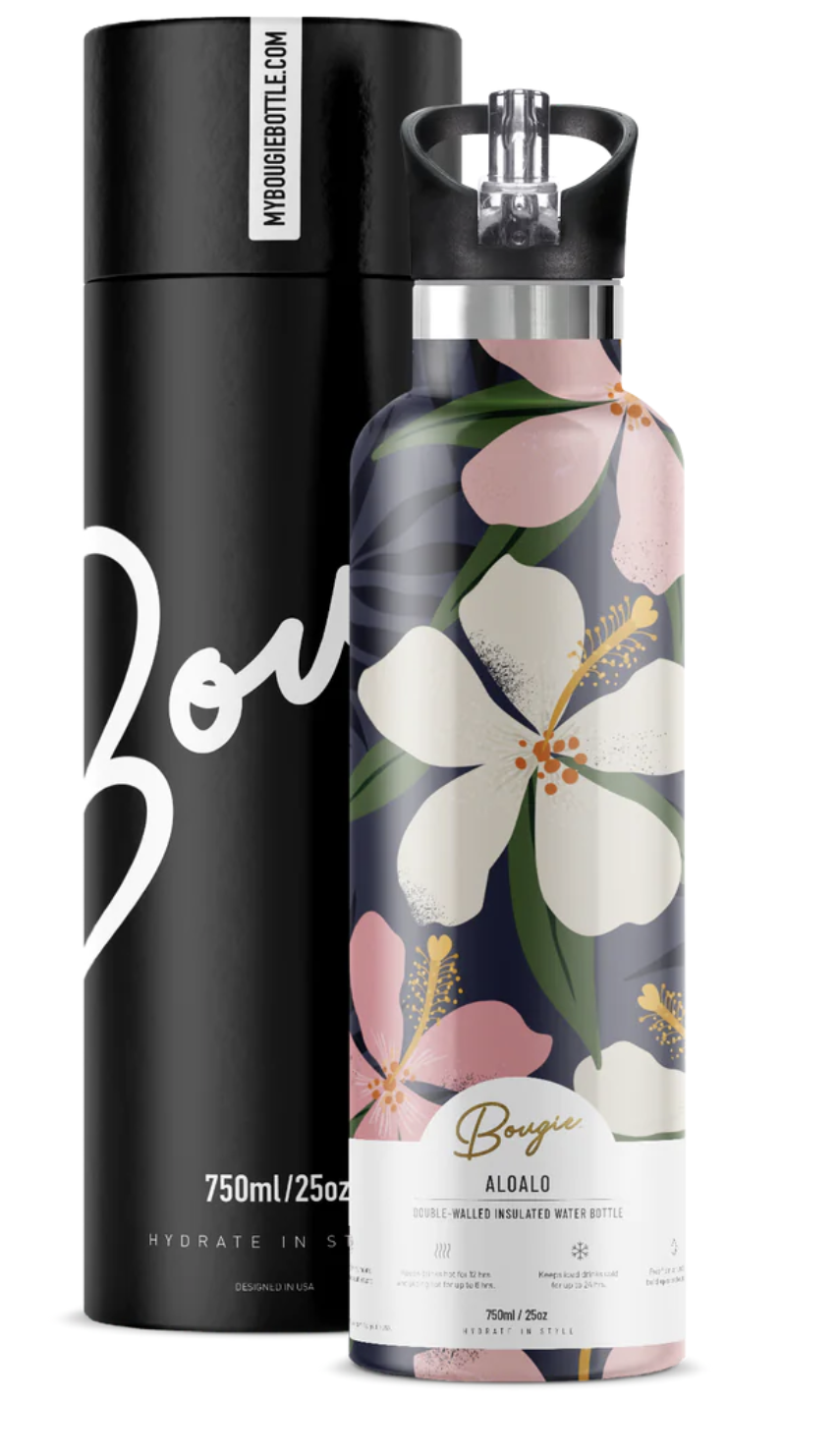 My Bougie Bottle 25oz Insulated Water Bottle - AloAlo