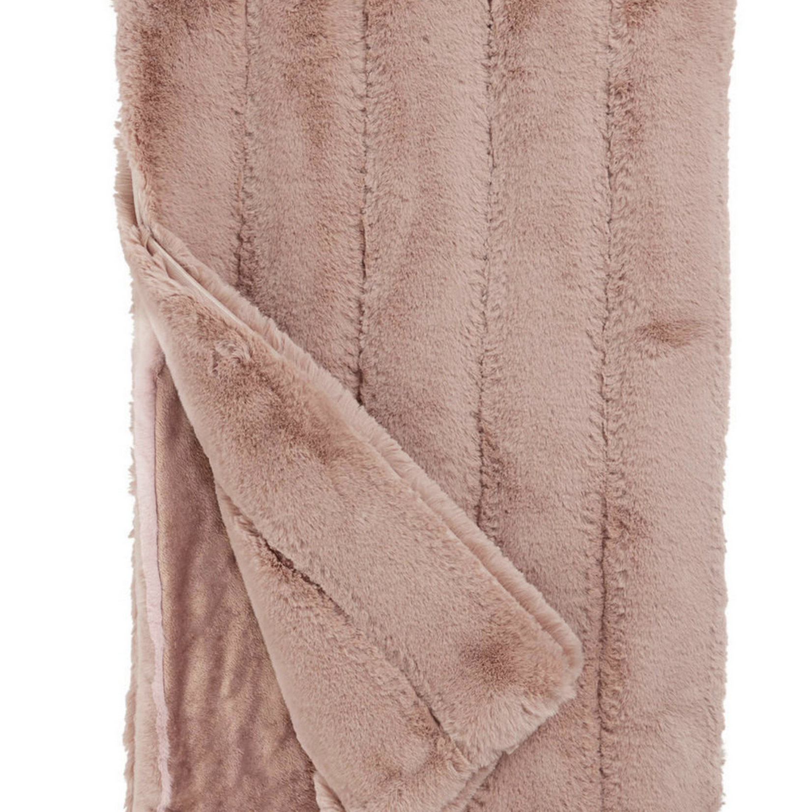 Donna Salyers Fabulous Furs Posh Throw - Rosewood