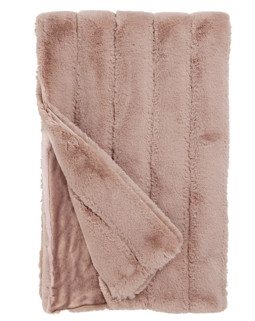 Donna Salyers Fabulous Furs Posh Throw - Rosewood