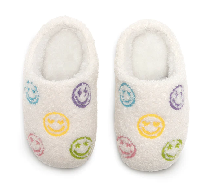 Living Royal Happy All Over Slippers Medium/Large