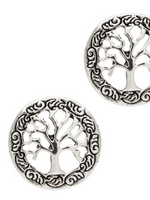 Laura Janelle Silver Tree Of Life Earrings
