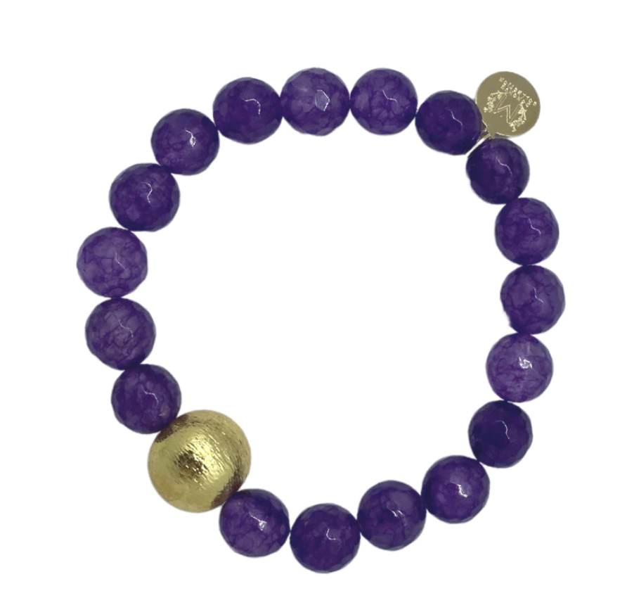 M Donohue Collection Lauren Purple Bracelet