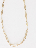 Leslie Curtis Jewelry Leann Small Paperclip Chain