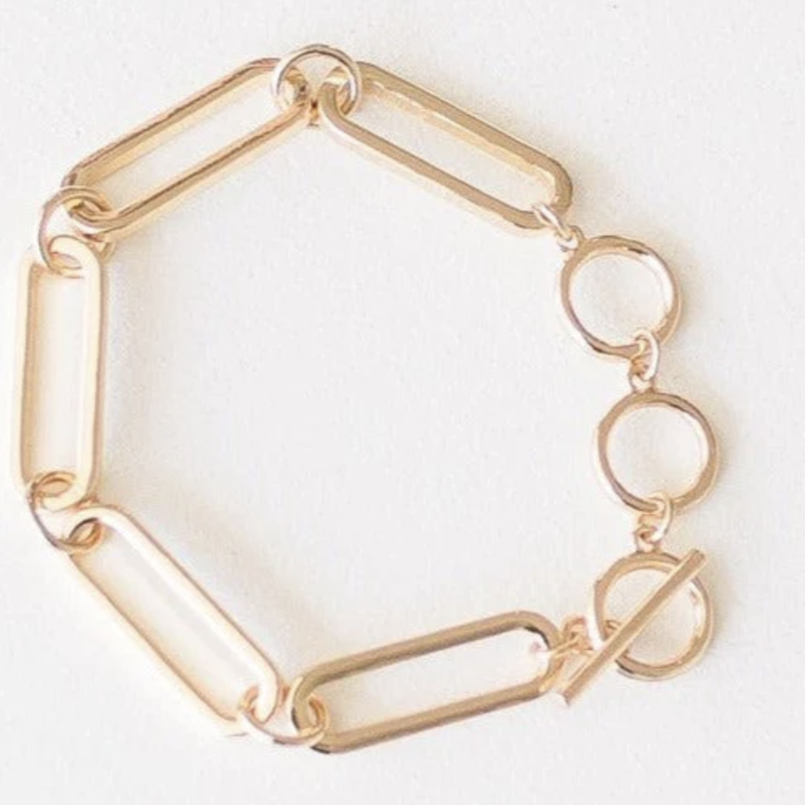 Leslie Curtis Jewelry Patsy - Oval Link 7" Gold