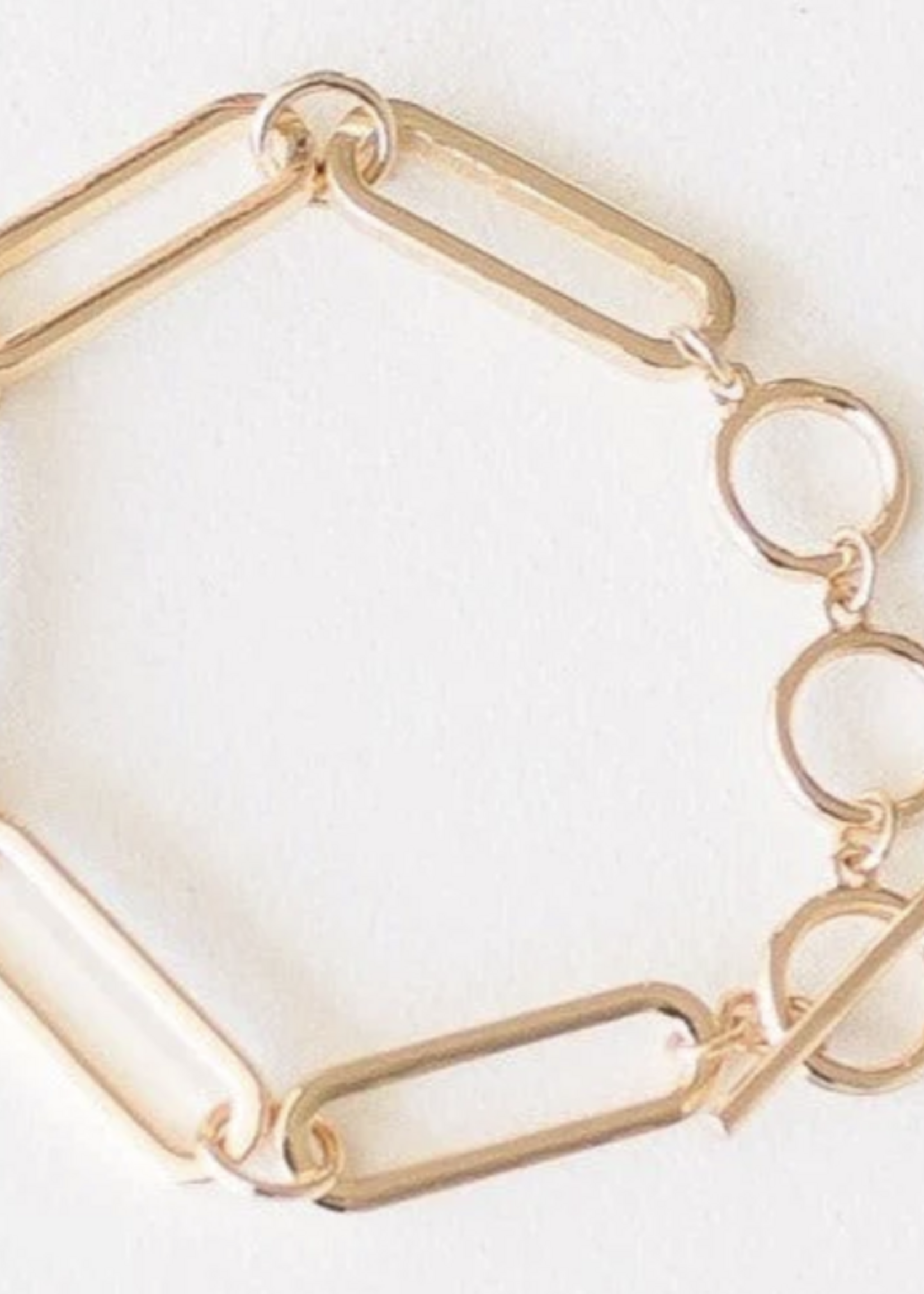 Leslie Curtis Jewelry Patsy - Oval Link 7" Gold