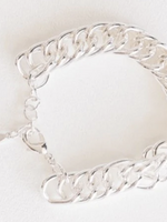 Leslie Curtis Jewelry Dolly - Chunky Bracelet 7" Silver