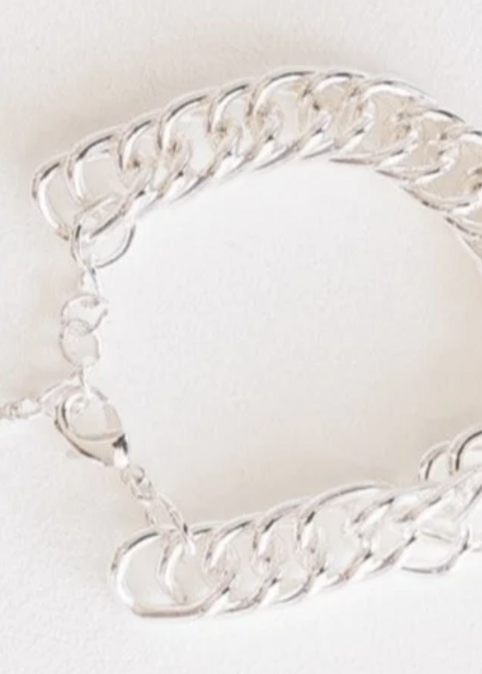 Leslie Curtis Jewelry Dolly - Chunky Bracelet 7" Silver