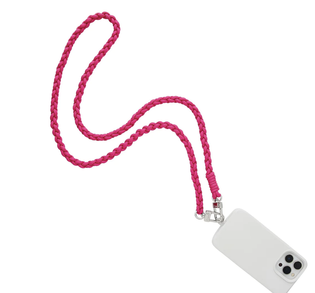 OVENTURE Hook Me Up Crossbody - Tickled Pink Braided OVENTURE Hook Me Up Crossbody - Tickled Pink Braided