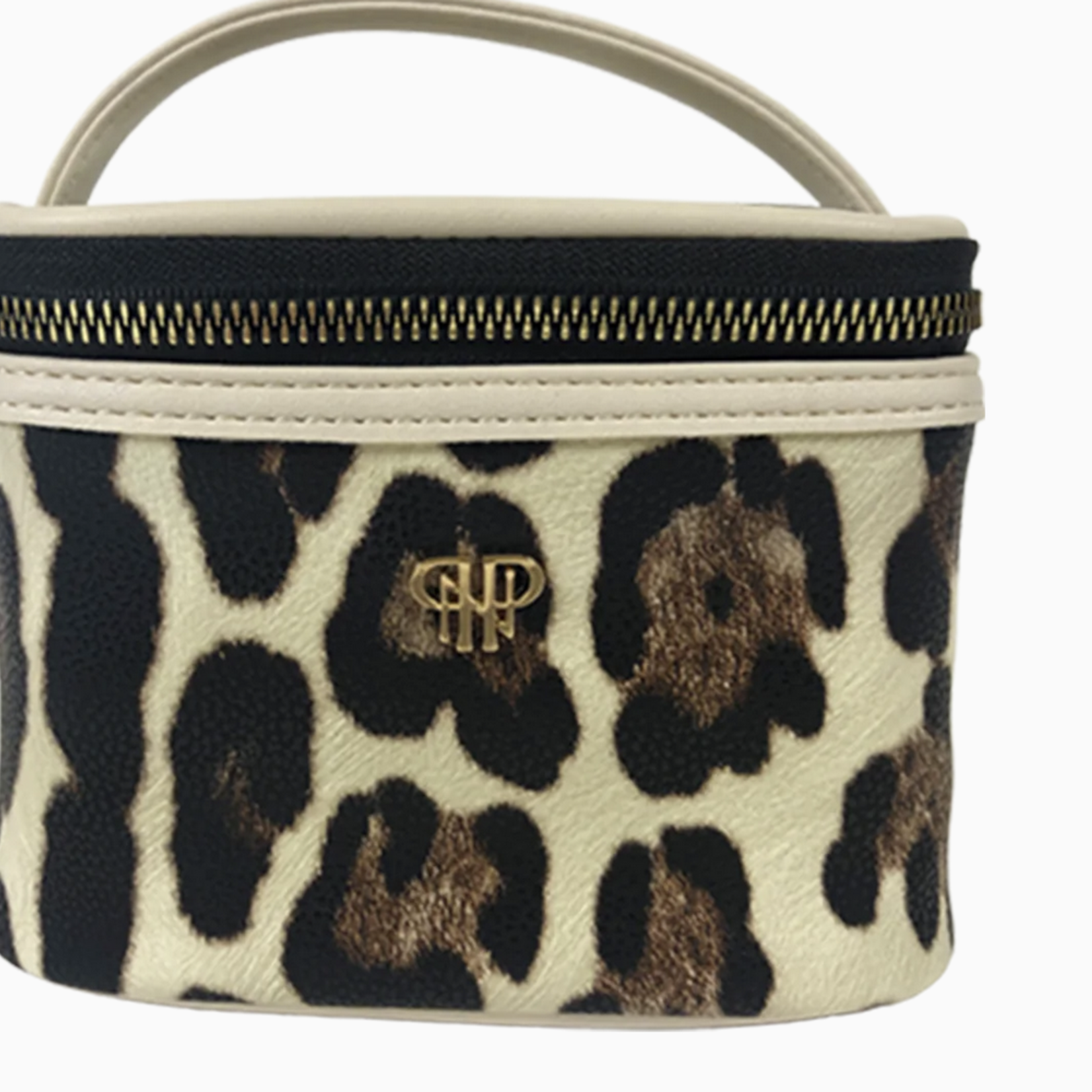 PurseN Getaway Jewelry Case - Cream Leopard