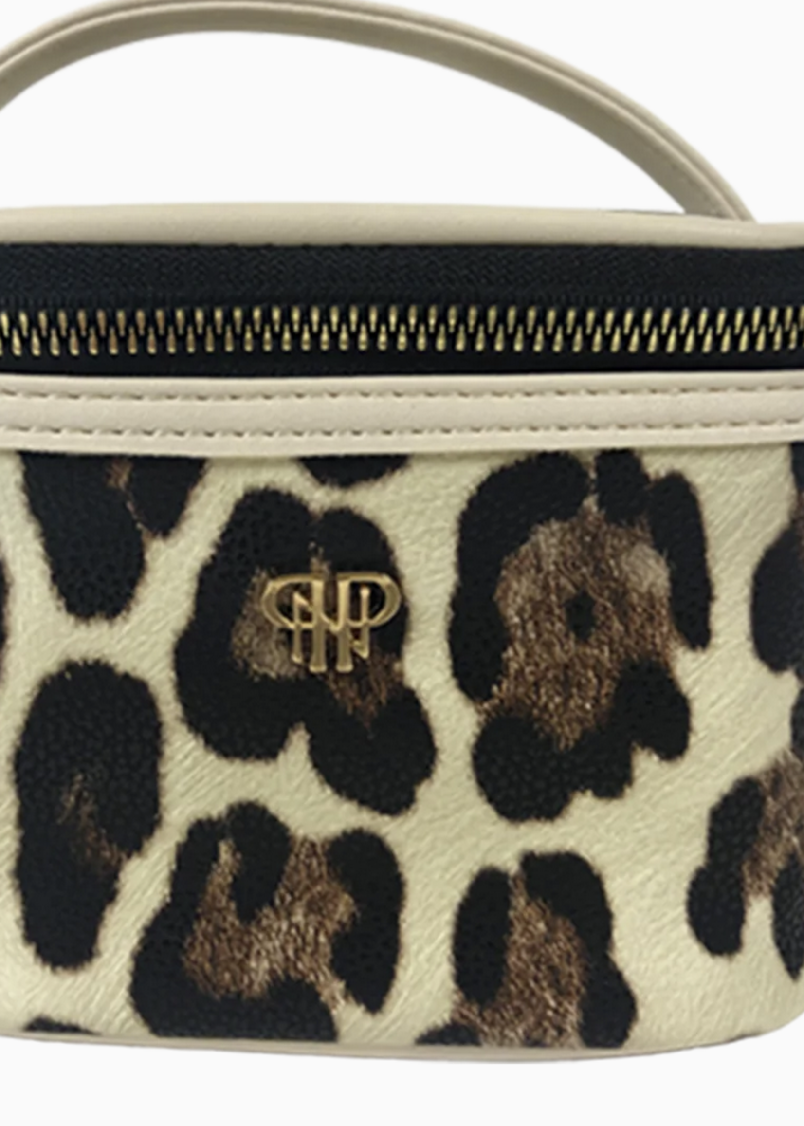 PurseN Getaway Jewelry Case - Cream Leopard